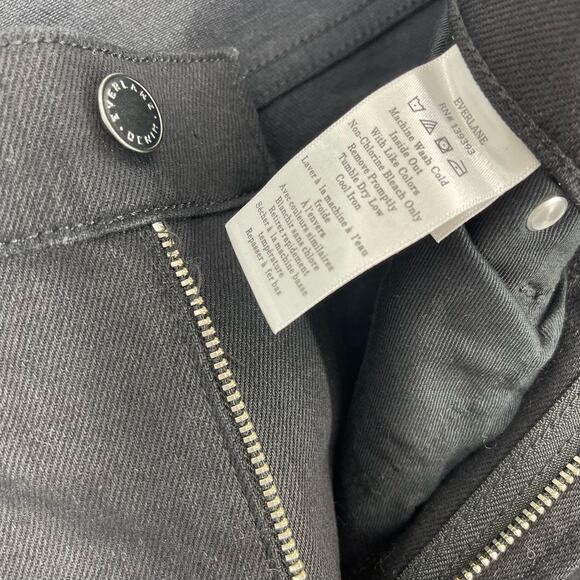 Everlane Uniform The Straight Fit Jean Black Men's Size 32x30 - Picture 5 of 6